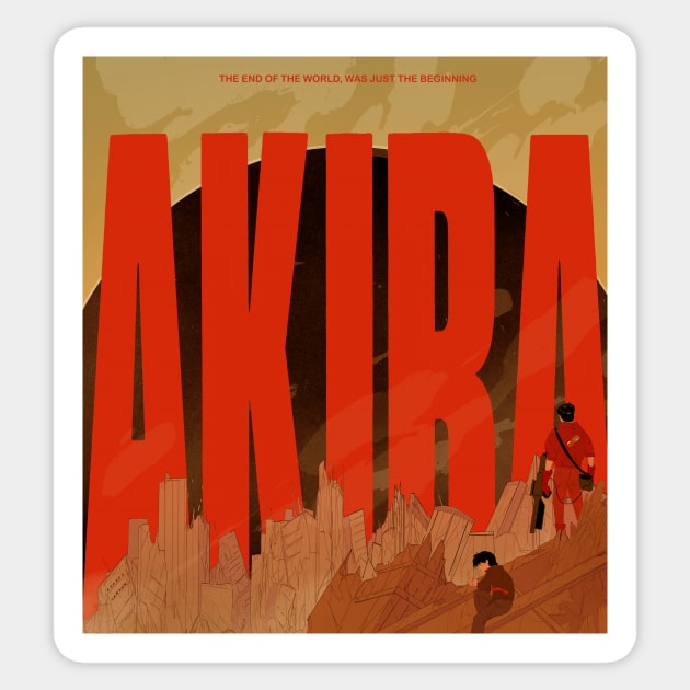 Akira Sticker by fennertoorac